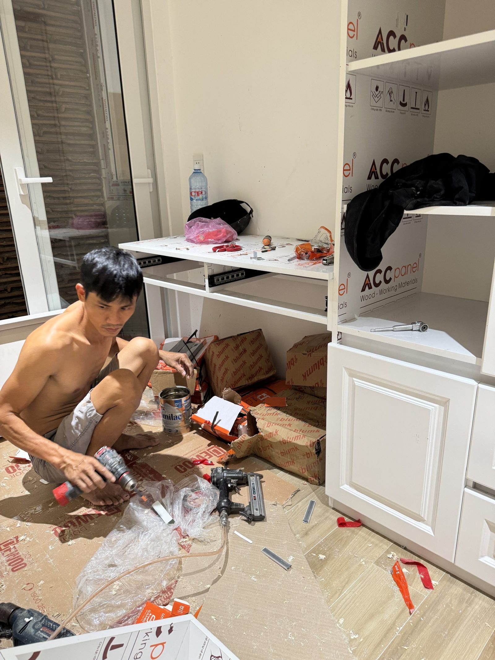 Thi công lắp đặt tại công trình